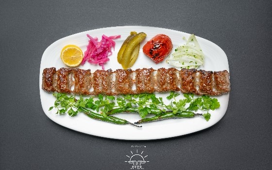 خوراک کباب لقمه