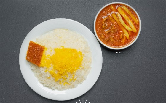 چلو قیمه